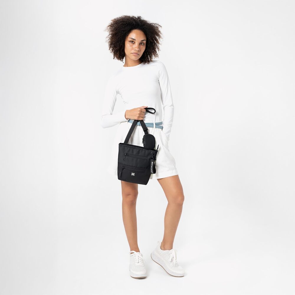 8661 Sadie, Nylon Crossbody Bag, Lightweight Shoulder Bag, Travel Cross - Picture 3 of 8